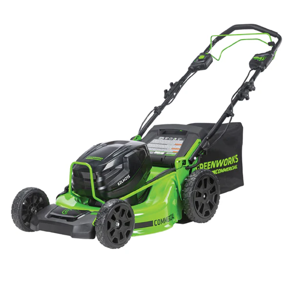 Greenworks 82V 21" Brushless Push Lawn Mower – Green Deck